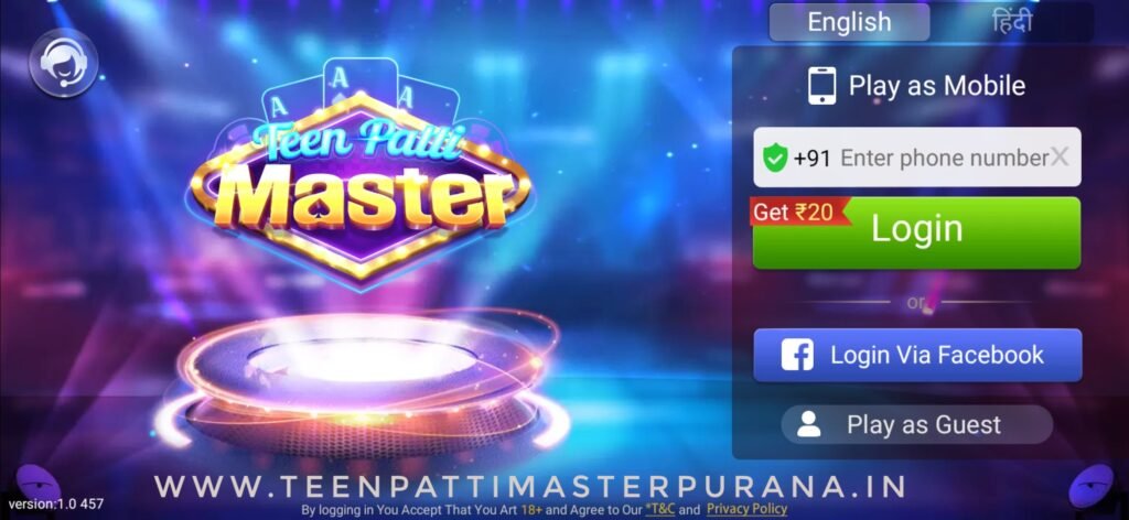 How To Sign-Up In Teen Patti Master App